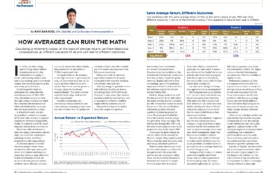 How Averages Can Ruin The Retirement Math